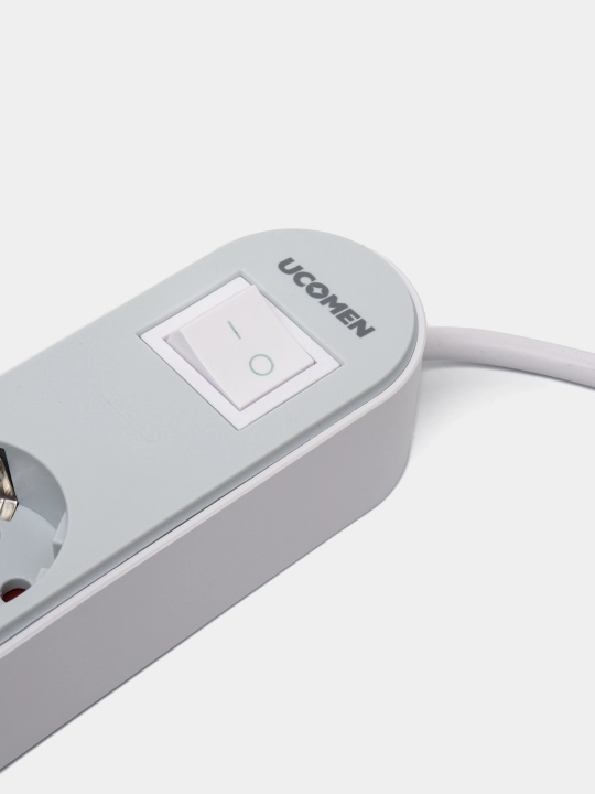 Электрический удлинитель, пилот UCOMEN, 2 USB порта
