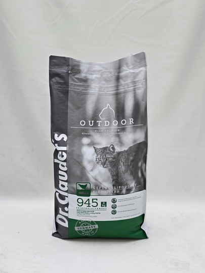 Сухой корм для кошек Dr.Clauder's Outdoor, курица с рыбой, 10 кг