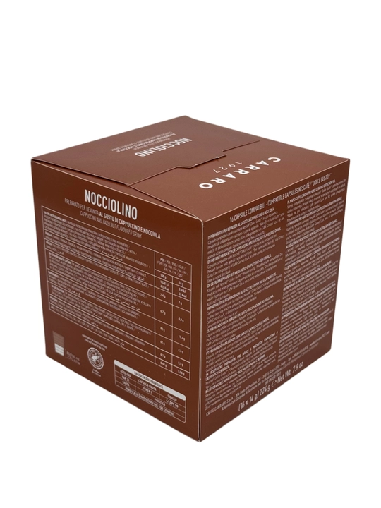 Кофе в капсулах Carraro Nocciolino Dolce Gusto, 16 шт