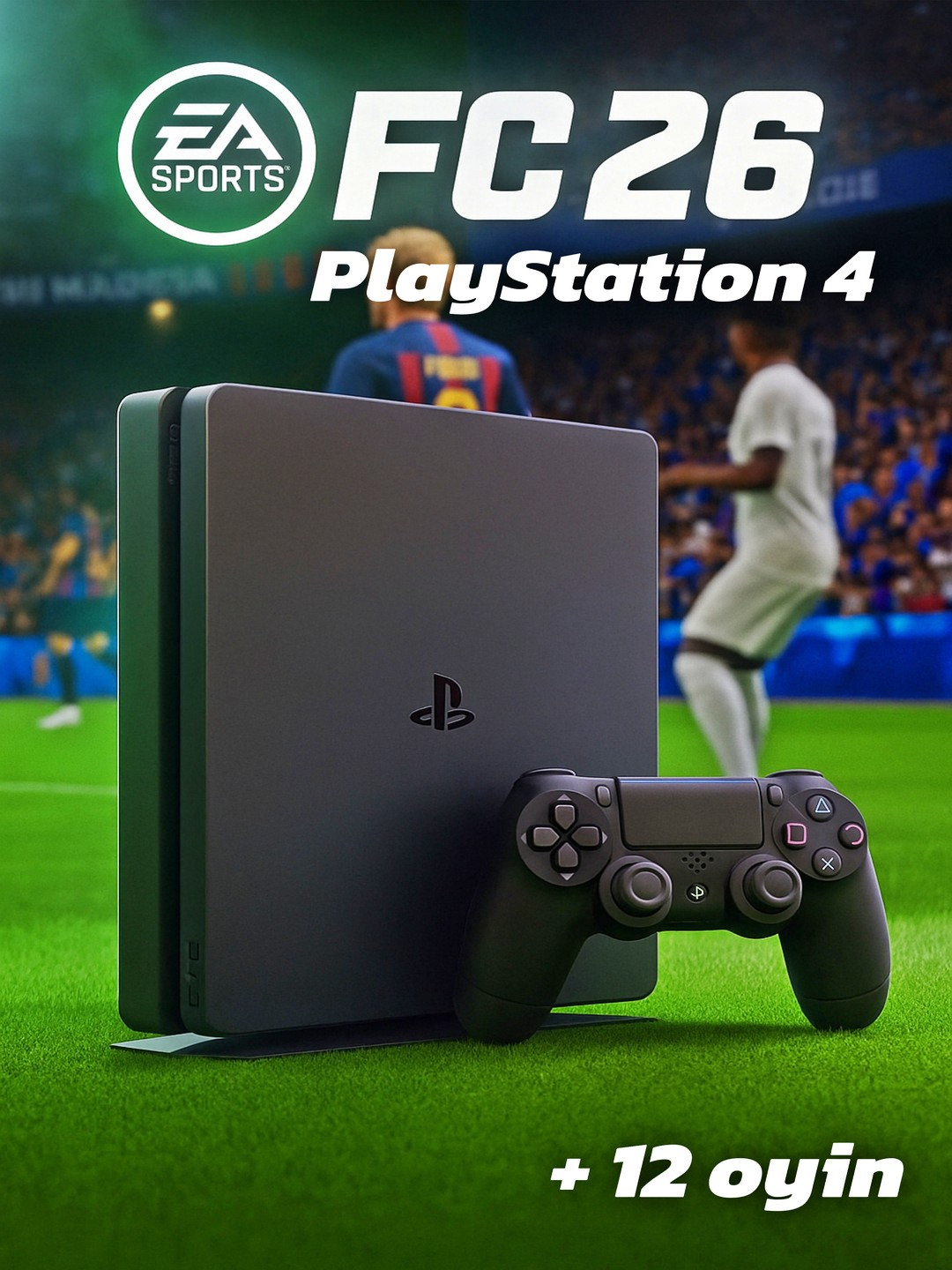 Sony Playstation 4 slim, c 12 играми за 2999000 сум со скидкой 29%. Uzum Market