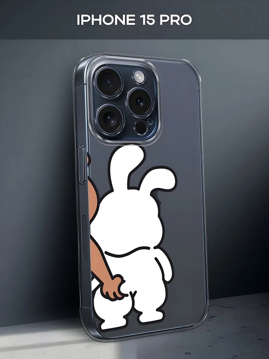 IPhone 16 15 14 13 12 11 uchun g‘ilof yoqimli va momiq