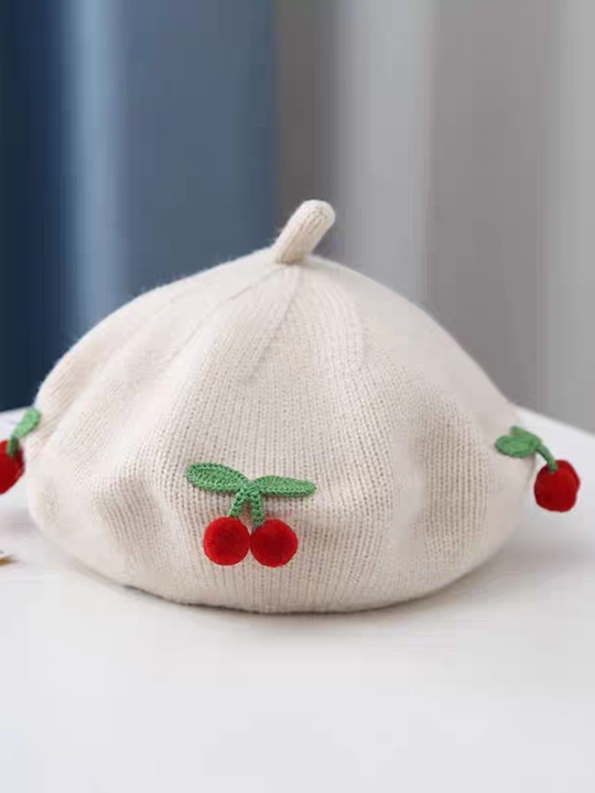 Беретки для девочек, 2-6 лет