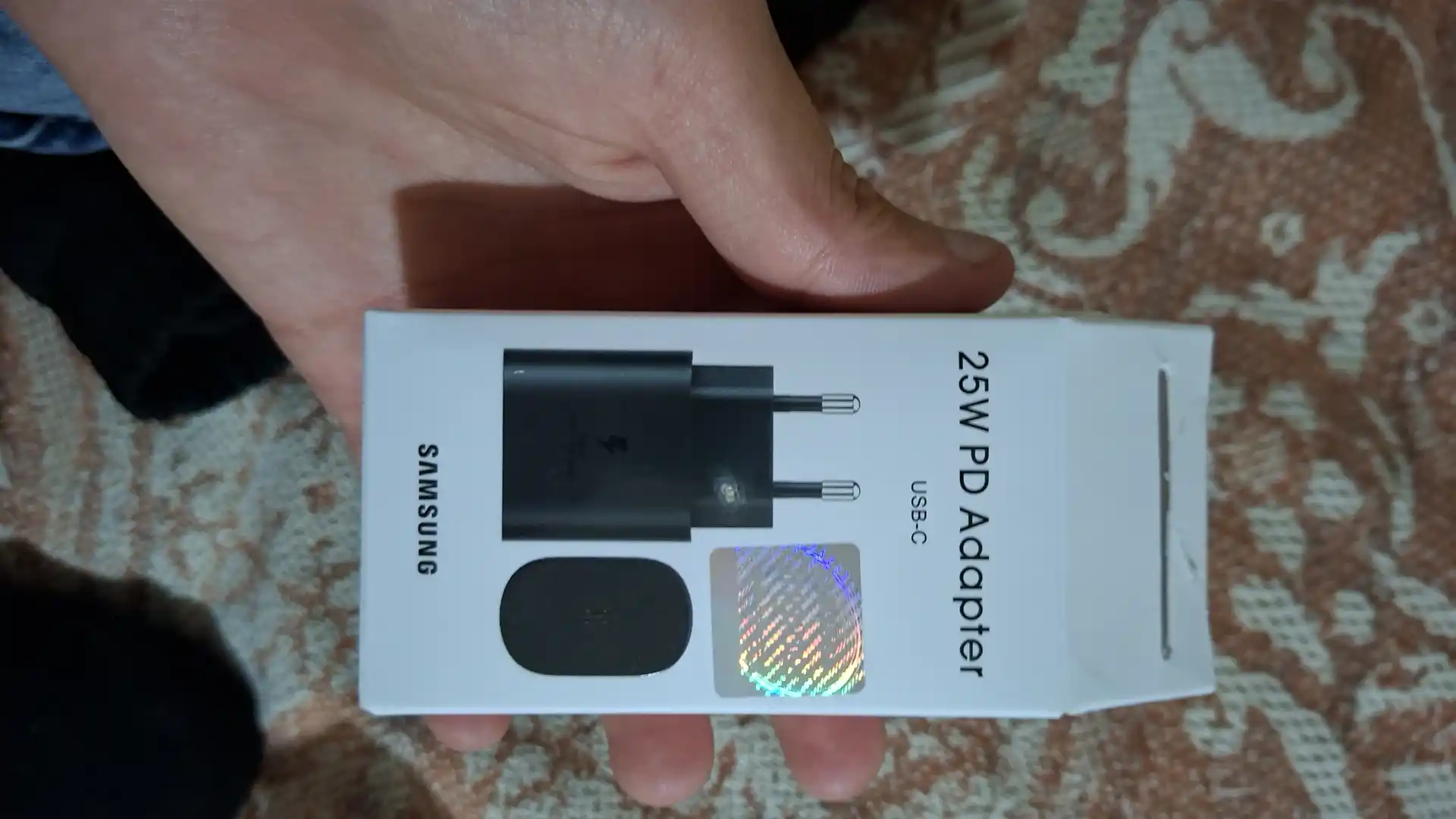 Зарядное устройство для Samsung PD, адаптер USB-C, c быстрой зарядкой, 25 Вт