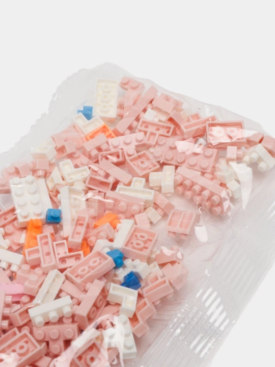 Blokli konstruktor, mini lego, bolalar va kattalar uchun boshqotirma, shakllar