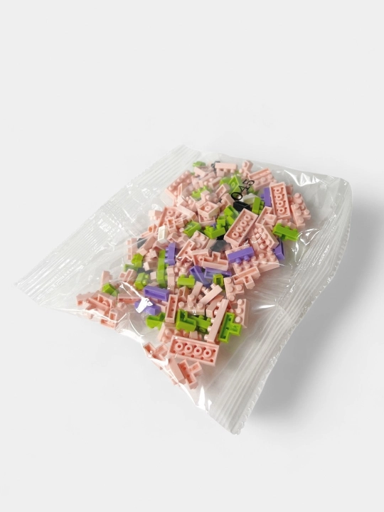 Blokli konstruktor, mini lego, bolalar va kattalar uchun boshqotirma, shakllar