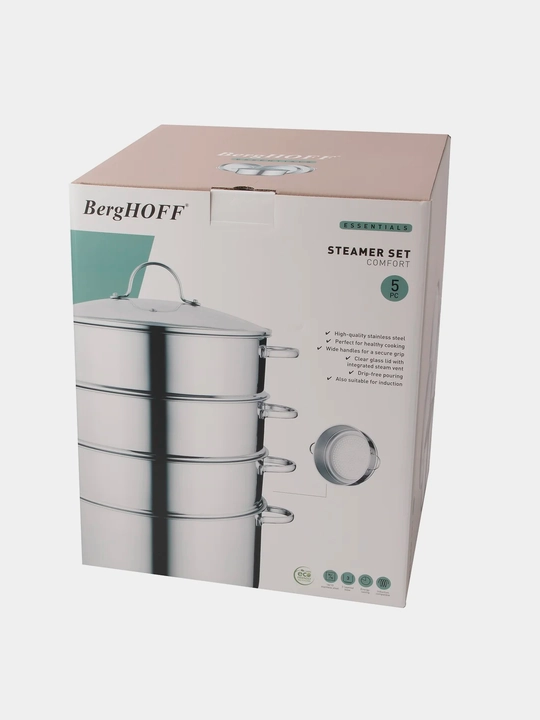 BergHOFF "Essentials" Mantovarkasi (Bugʻ pishirgich), 5 dona 1100241
