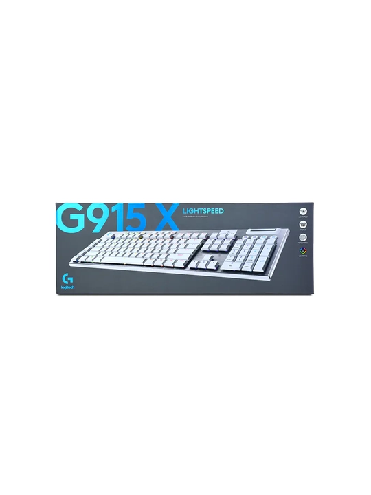 O‘yin simsiz klaviaturasi Logitech G915 X LIGHTSPEED Wireless Gaming 2.4GHZ/BT