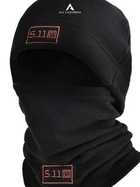Shapkaqishki,Qishki, Flis Bo‘yin O‘rami Sharf Sport,Harbiy,Turizm,Taktik,Qora/Yashil
