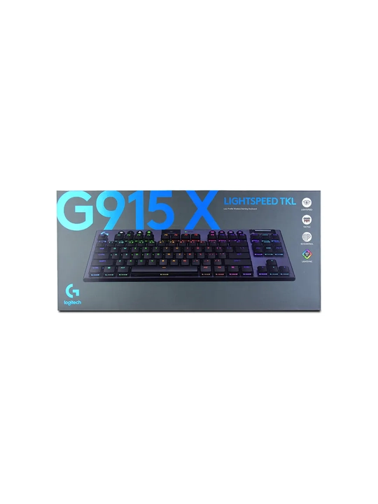 O‘yin simsiz klaviaturasi LOGITECH G915 X LIGHTSPEED TKL Wireless Gaming