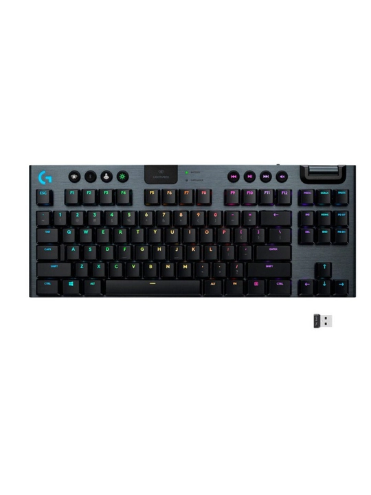 O‘yin simsiz klaviaturasi LOGITECH G915 X LIGHTSPEED TKL Wireless Gaming