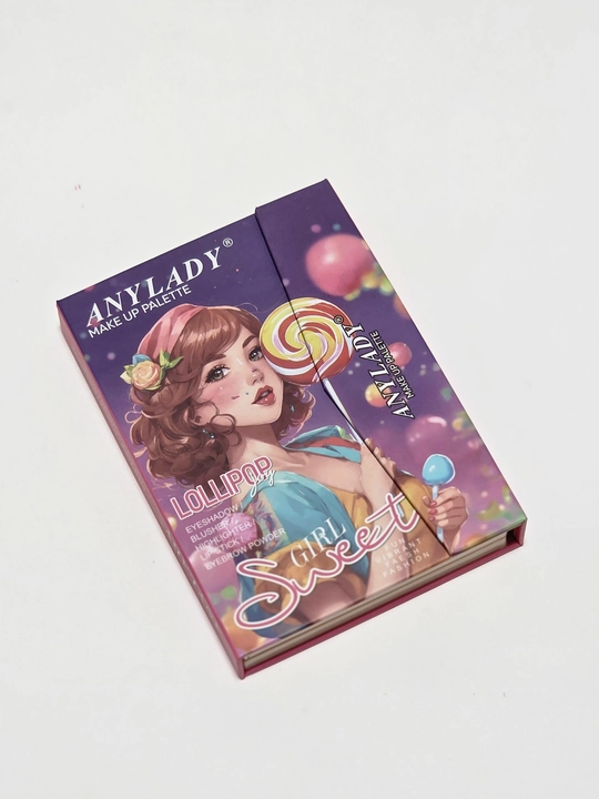 Тени для век в форме книги, с кисточкой, румянa, контуринг, помада - 