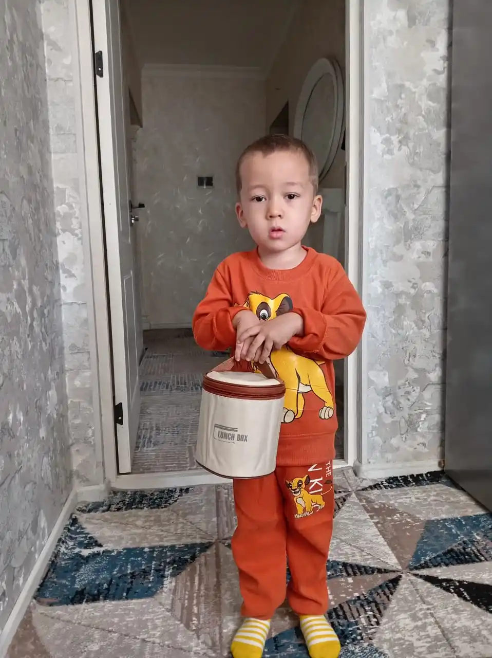 Ovqat uchun termos lunchboxlar 2 dona va termo sumka