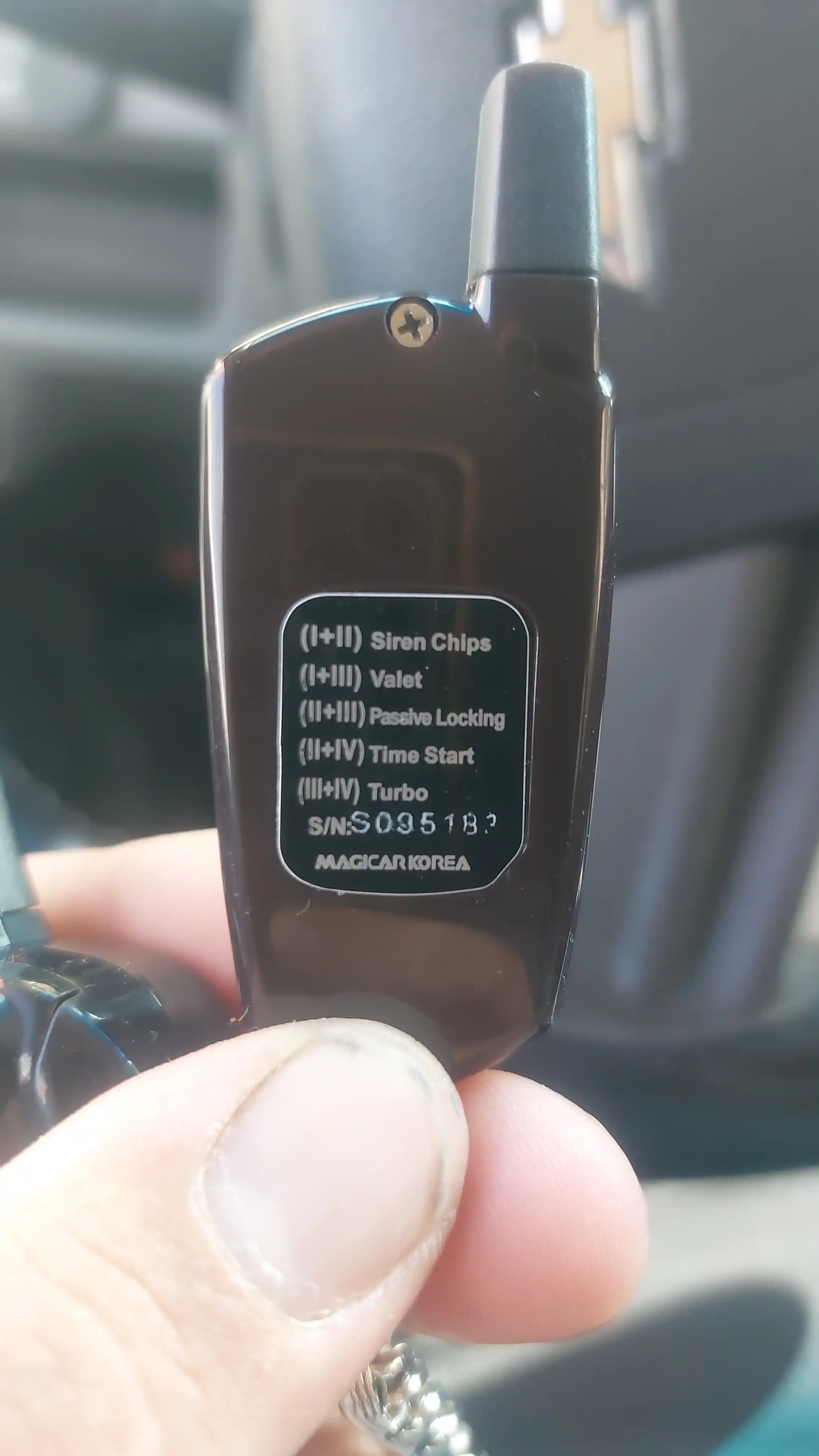 Малый пульт для предохранителя автосигнализации 903, 101, 905, 906
