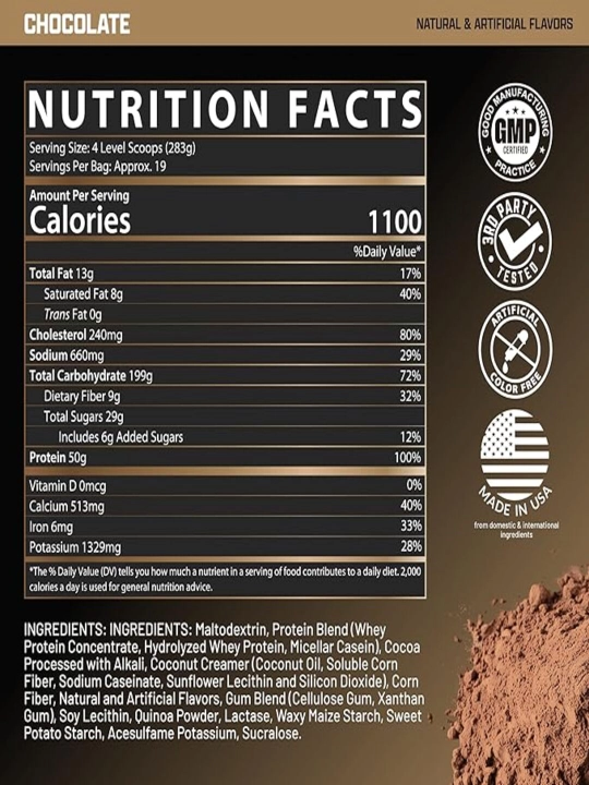Nutrex Mass Infusion - 12 lb
