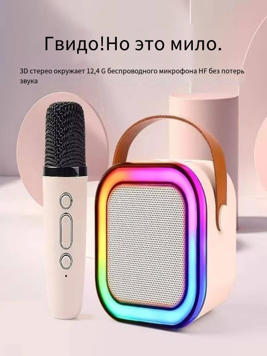 Audio Bluetooth all-in-one mikrofon ko'chma karnay bitta mikrofon