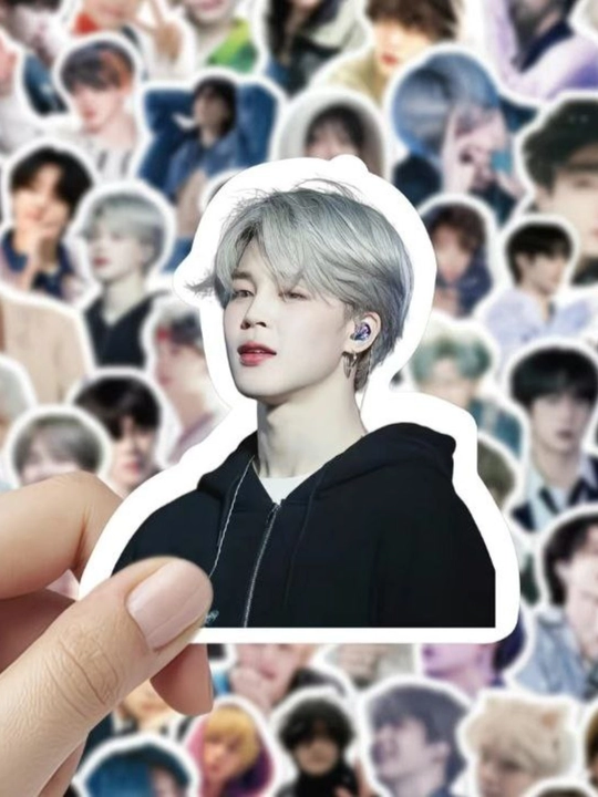 Stikerlar BTS, Stray Kids, Blackpink, Enhypen, Seventeen, nakleykalar K-pop. 50 dona