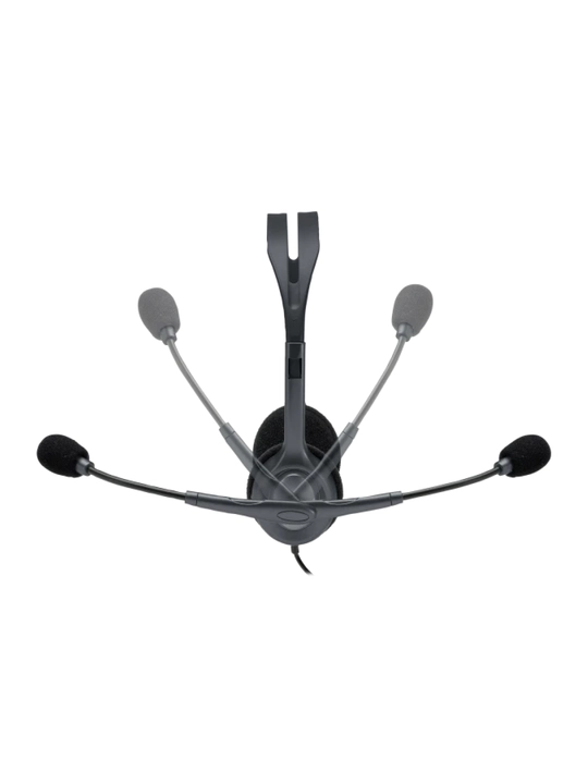 Kompyuter, koll-markaz, qo‘ng‘iroqlar, o‘yinlar, musiqa, aux uchun Logitech H111 simli