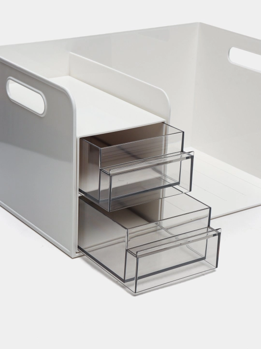 Organayzer + Deli PK110-WHITE kitoblar uchun taglik