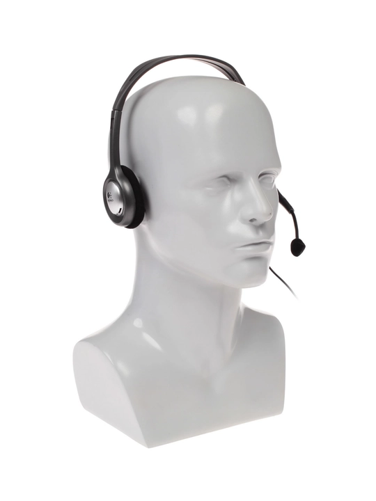 Kompyuter, koll-markaz, qo‘ng‘iroqlar, o‘yinlar, musiqa, aux uchun Logitech H111 simli