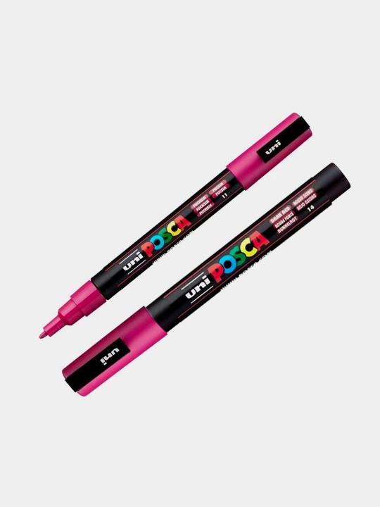 Markerlar uni POSCA 0.9-1.3 Marking Pen Pink - 