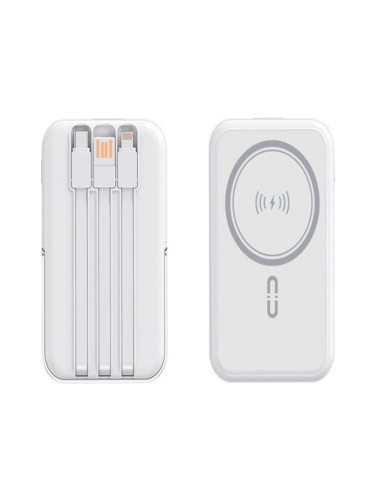 Power bank simsiz zaryadlashli 20W + 15W 10000mA / soat 