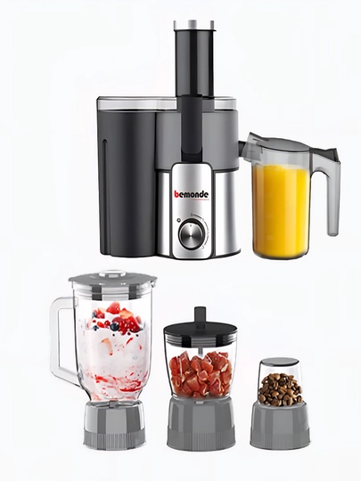 Соковыжималка 4+1 Bemonde BM-JE1014, 800 Вт, 2 скорость — BEMONDE-JE1014