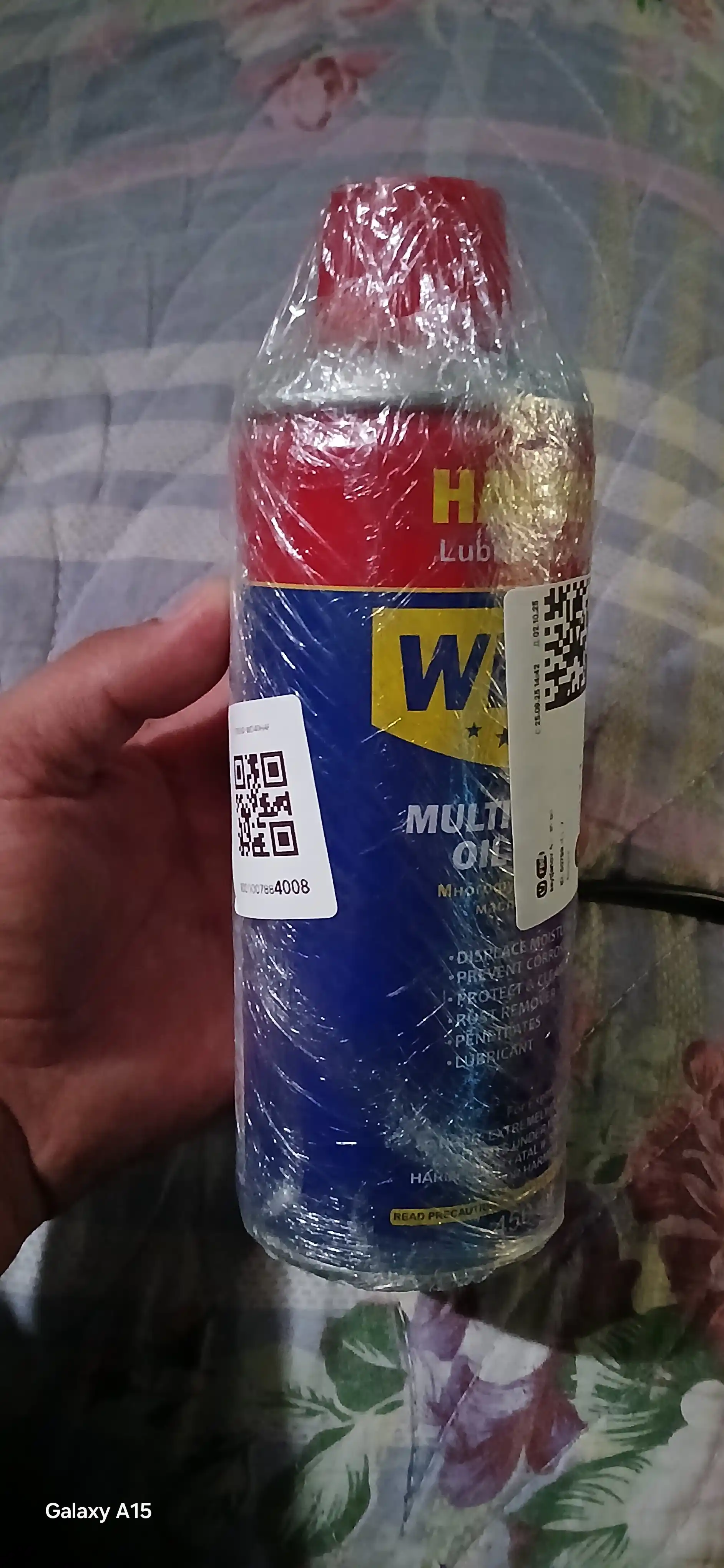 Moylovchi universal singuvchi Hafman, suyuq kalit WD-40, 450 ml