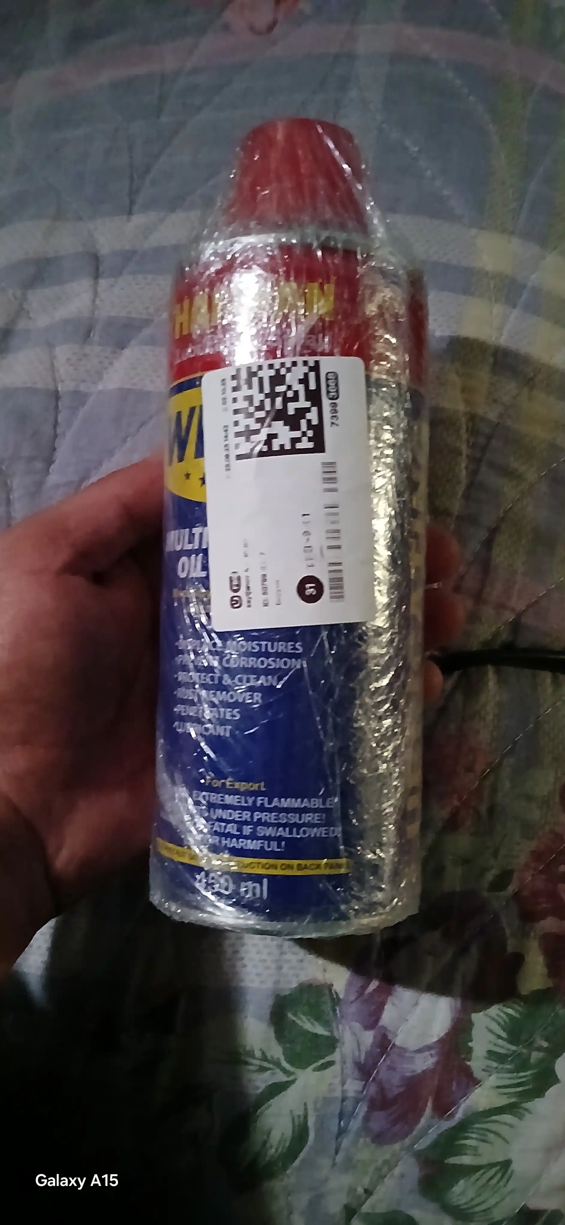 Moylovchi universal singuvchi Hafman, suyuq kalit WD-40, 450 ml