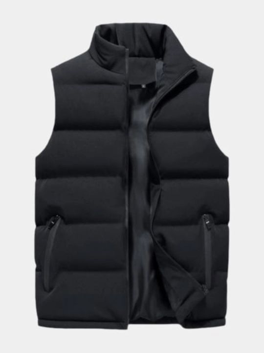 Erkaklar uchun yelek izolyatsiya qilingan, yengsiz, mavsumiy