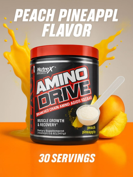 Nutrex Amino Drive персик-ананас, 243 г
