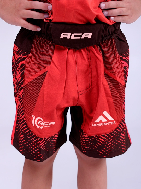 Детские шорты iamfighter, спортивные, ACA, MMA, для единоборств