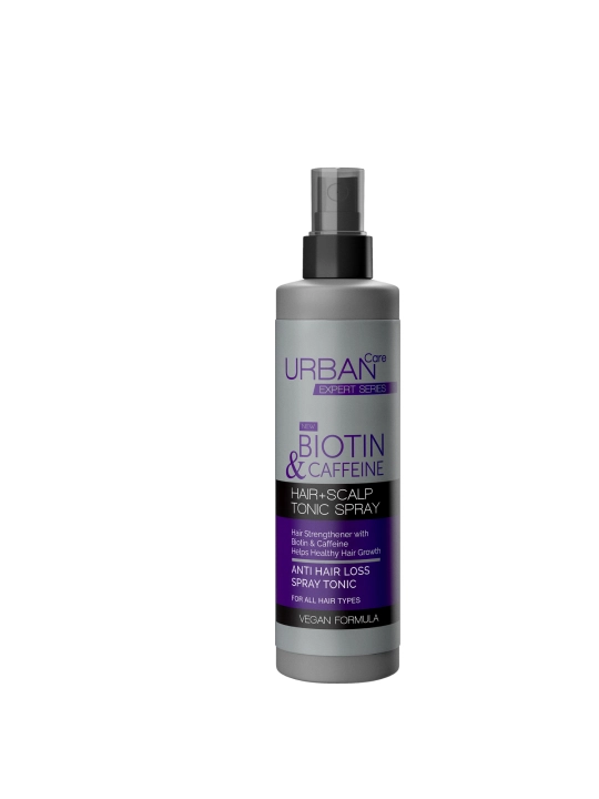 URBAN CARE спрей-тоник для волос Expert Biotin & Caffeine, 200 мл
