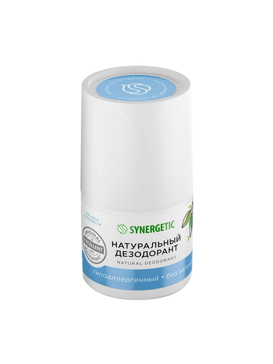 Дезодорант Synergetic, натуральный, без запаха, 50 мл