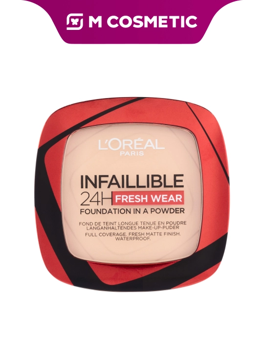 LOREAL Paris Infaillible Fresh пудра т 20, т 120, т 180, 9 г