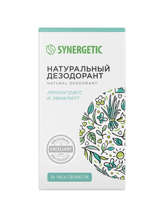 Dezodorant Synergetic, tabiiy, 50 ml
