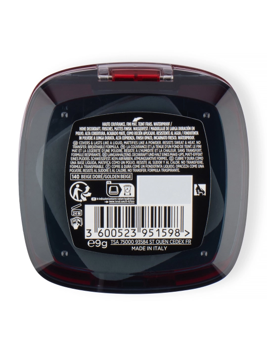 LOREAL Paris Infaillible Fresh pudrasi, ton 140, 9 g