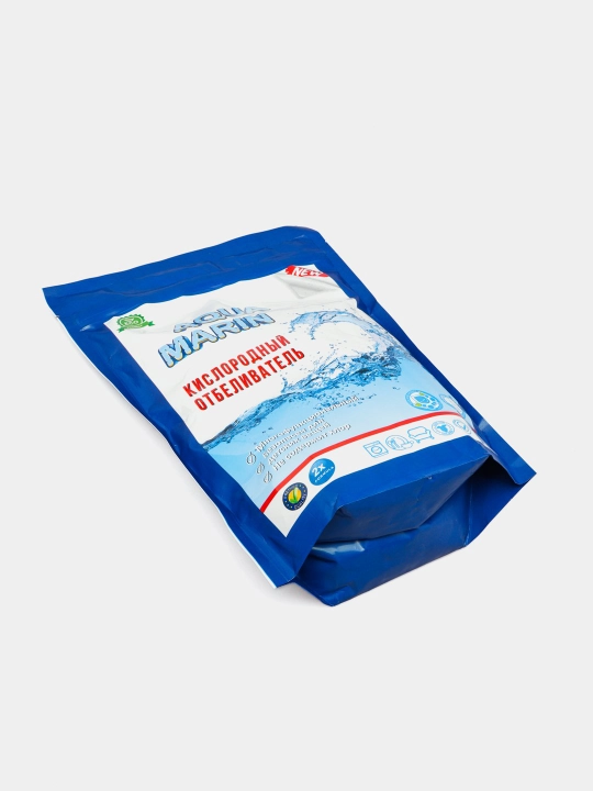 Кислородный отбеливатель, для любых пятен Aqua Marin, 450 г, без запаха