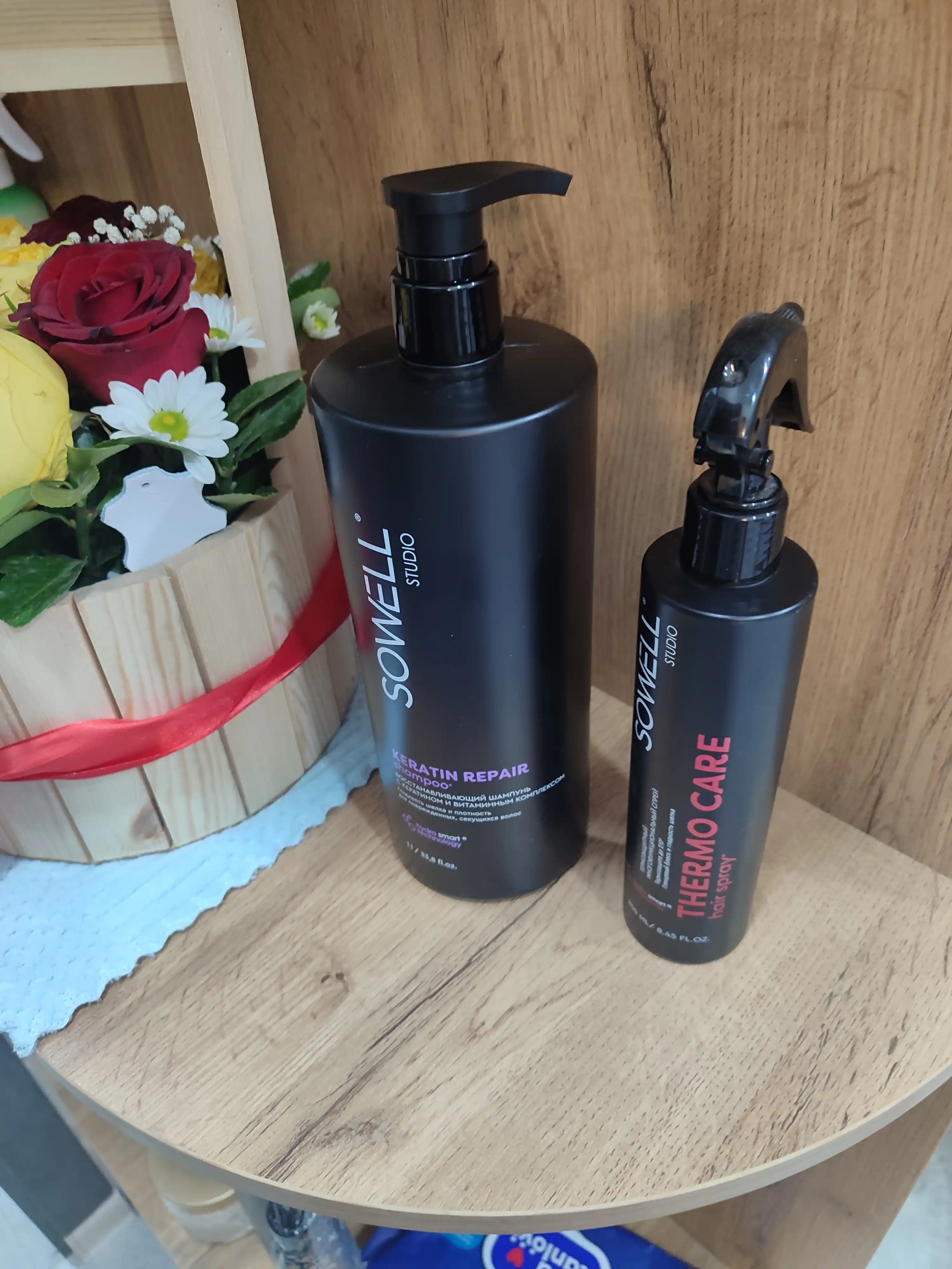 Sowell Studio Keratin Repair professional ayollar soch shampuni, 1000 ml