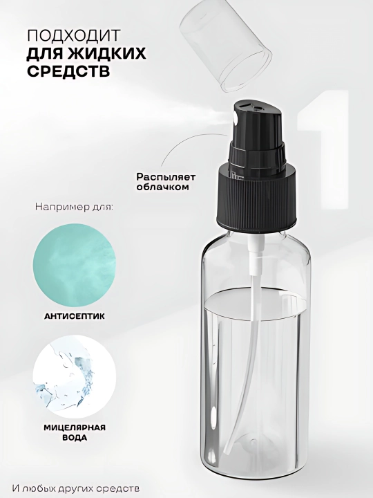Дорожный набор флаконов для путешествий, баночки для косметики, многоразовые