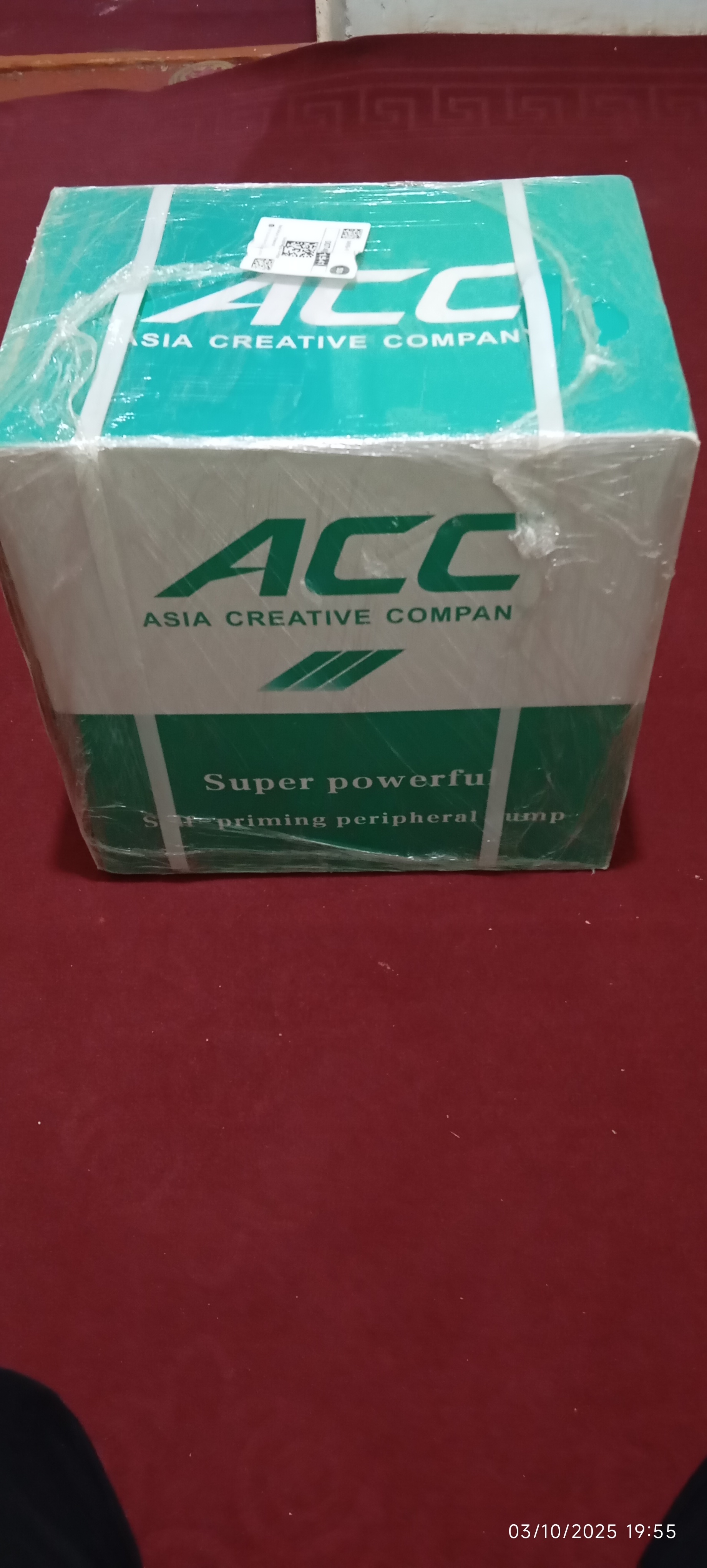 ACC PW550 aвтоматический самовсасывающий периферийный вода насос