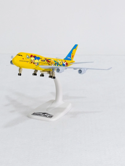 Boeing 747 samolyoti modeli, All Nippon Airways (ANA) Pikachu 20 sm Metall+plastik, Shassi - 