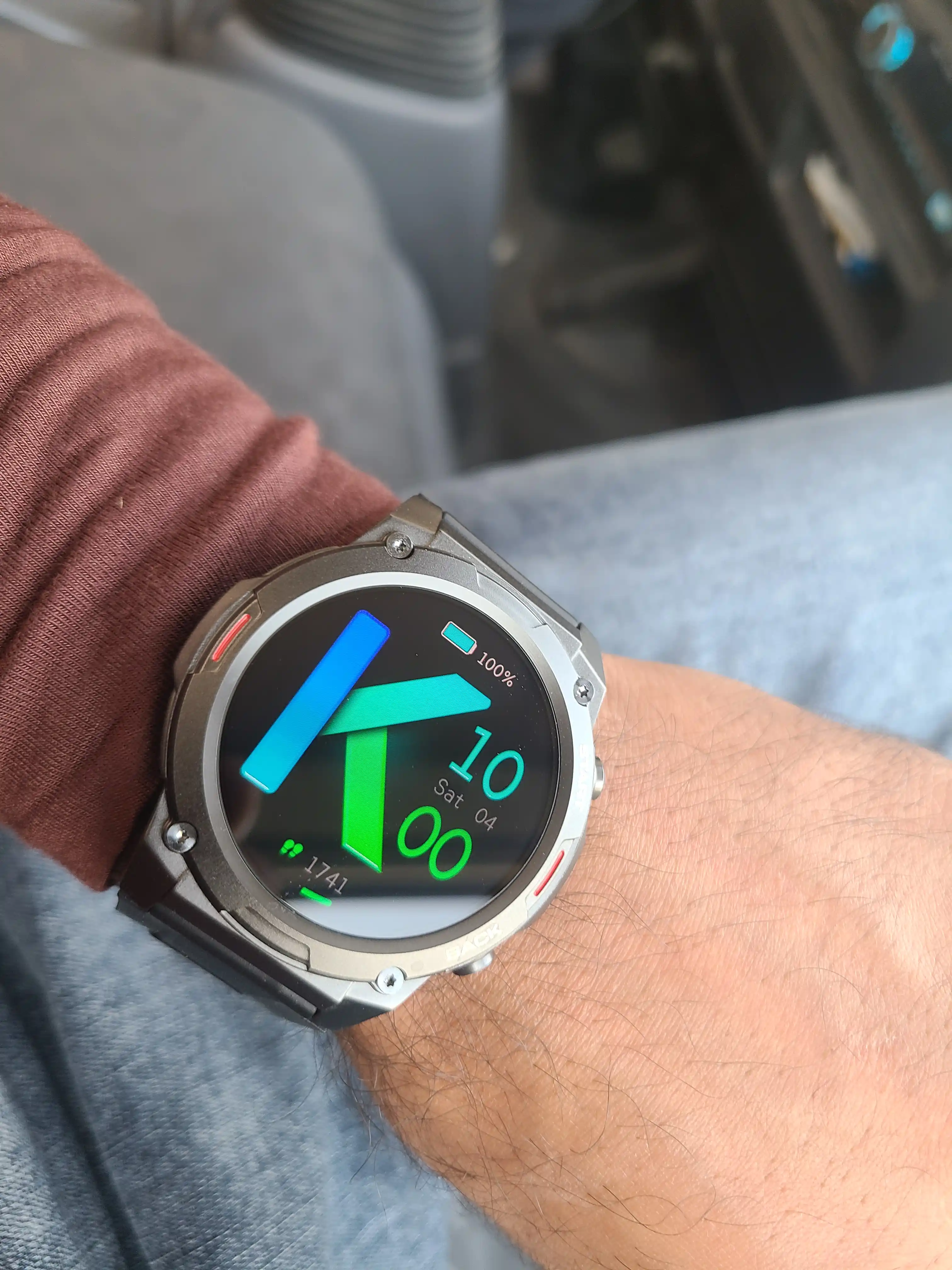 Aqlli soat Zeblaze Vibe 7 Pro, AMOLED ekranli, Bluetooth qo‘ng‘iroq, yurak urishi va SpO₂