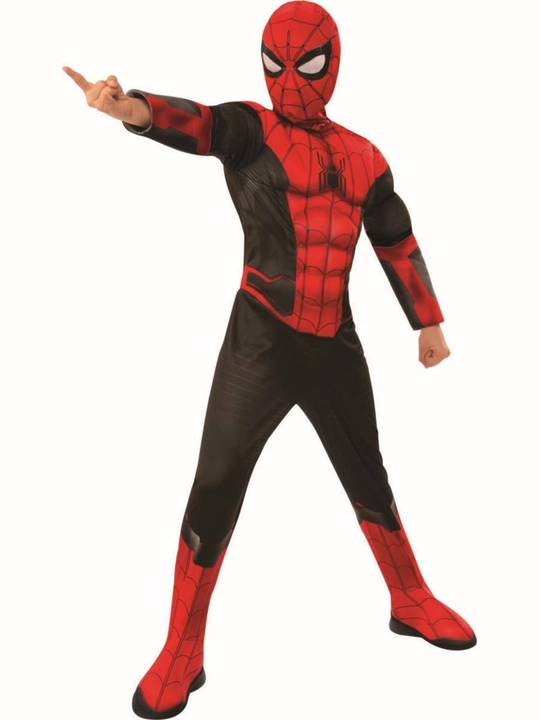 Spiderman o'rgimchak odam: yumshoq real mushaklari bo'lgan kombinezon + niqob