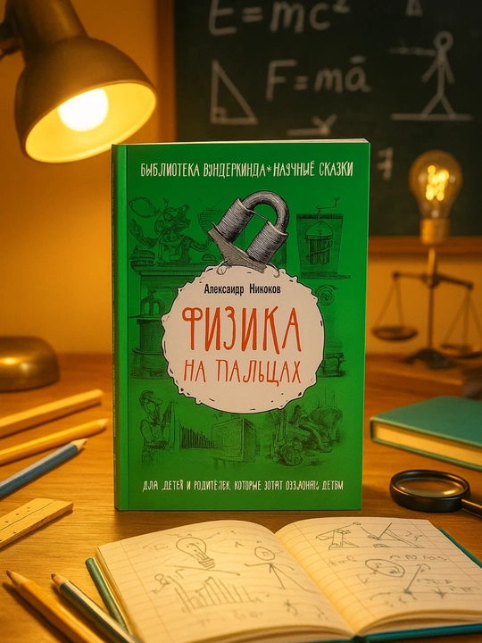 Fizika na pal'tsakh. Dlya detey i roditeley, kotorye khotyat obyasnyat' detyam. Aleksandr Nikonov - 