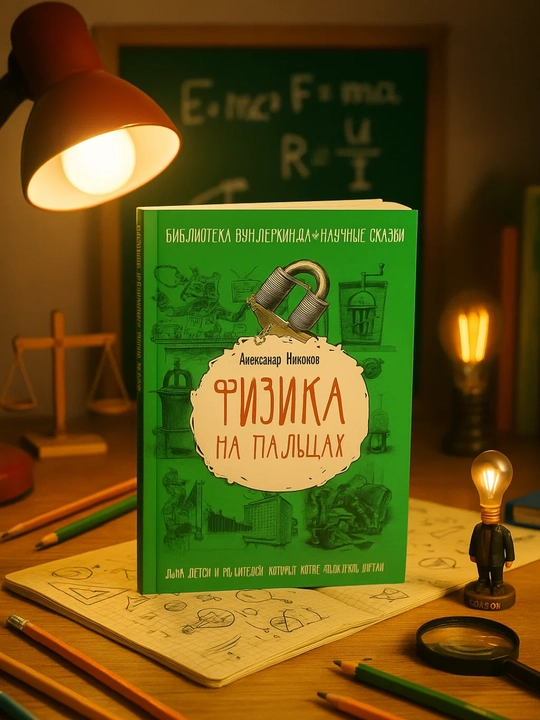 Fizika na pal'tsakh. Dlya detey i roditeley, kotorye khotyat obyasnyat' detyam. Aleksandr Nikonov