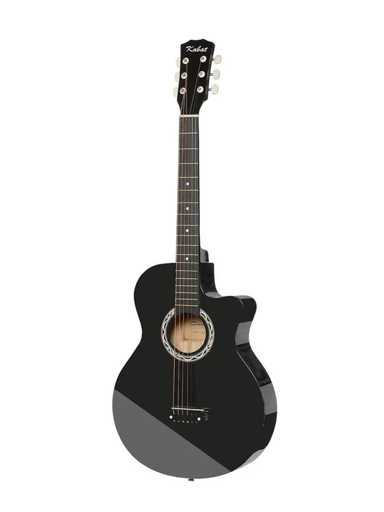Kabat 40-Dyumli Akustik Gitara 6 torli, boshlovchilar uchun, to'plam 12 tasi 1 da, 105-sm