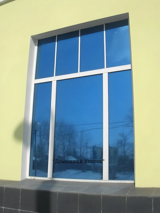 Солнцезащитная зеркальная плёнка для окон 60×500/700 см
