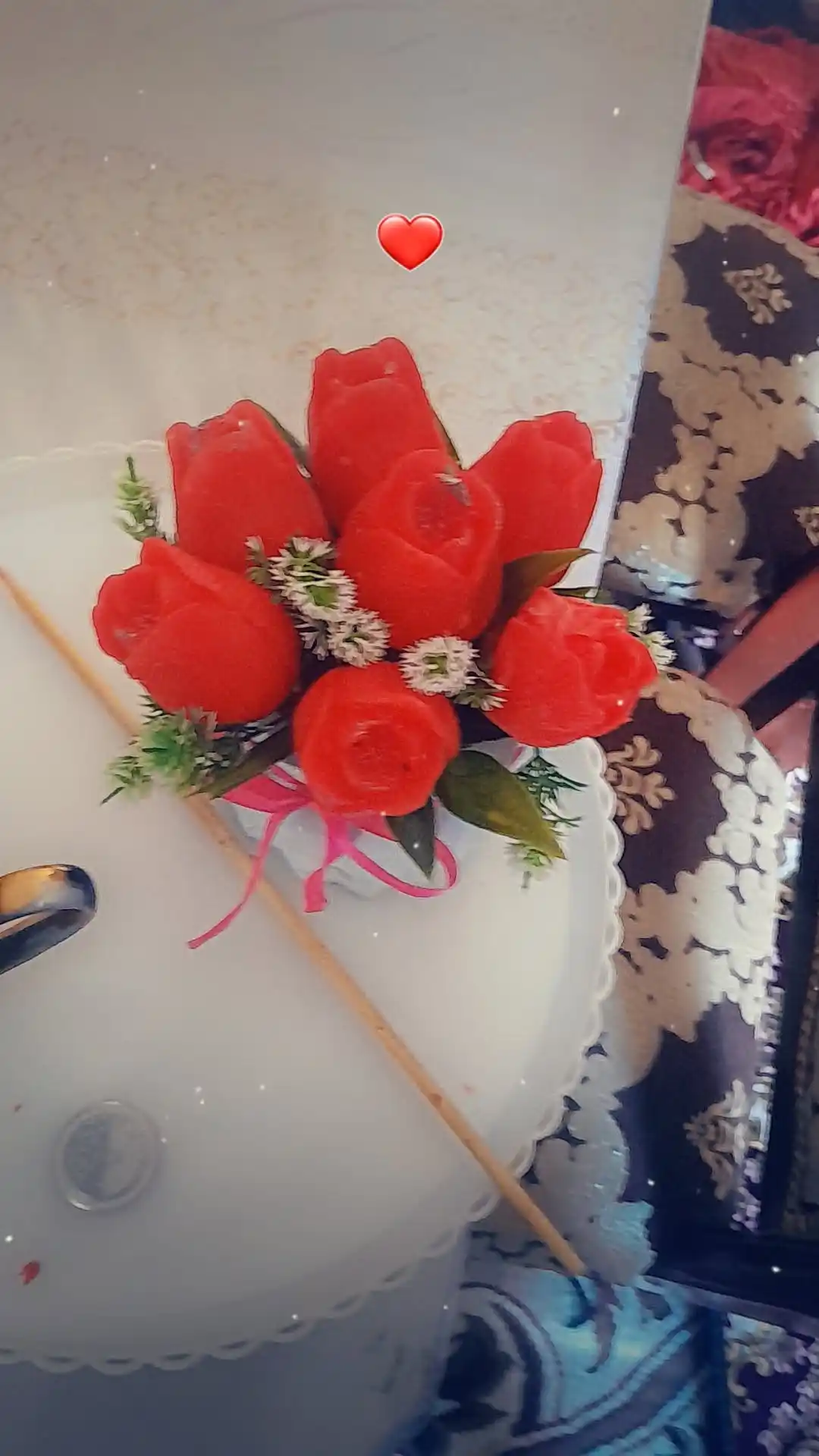 Silikon qolip, sham, sovun va shokolad uchun, atirgul