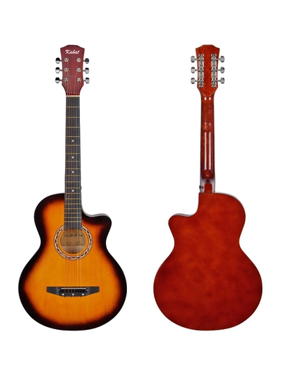 Kabat 40-Dyumli Akustik Gitara 6 torli, boshlovchilar uchun, to'plam 12 tasi 1 da, 105-sm 11