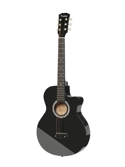 Kabat 40-Dyumli Akustik Gitara 6 torli, boshlovchilar uchun, to'plam 12 tasi 1 da, 105-sm 4